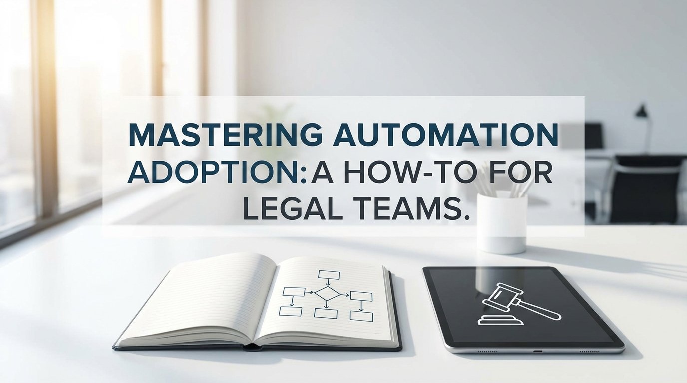 Mastering Automation Adoption: A How-To for Legal Teams