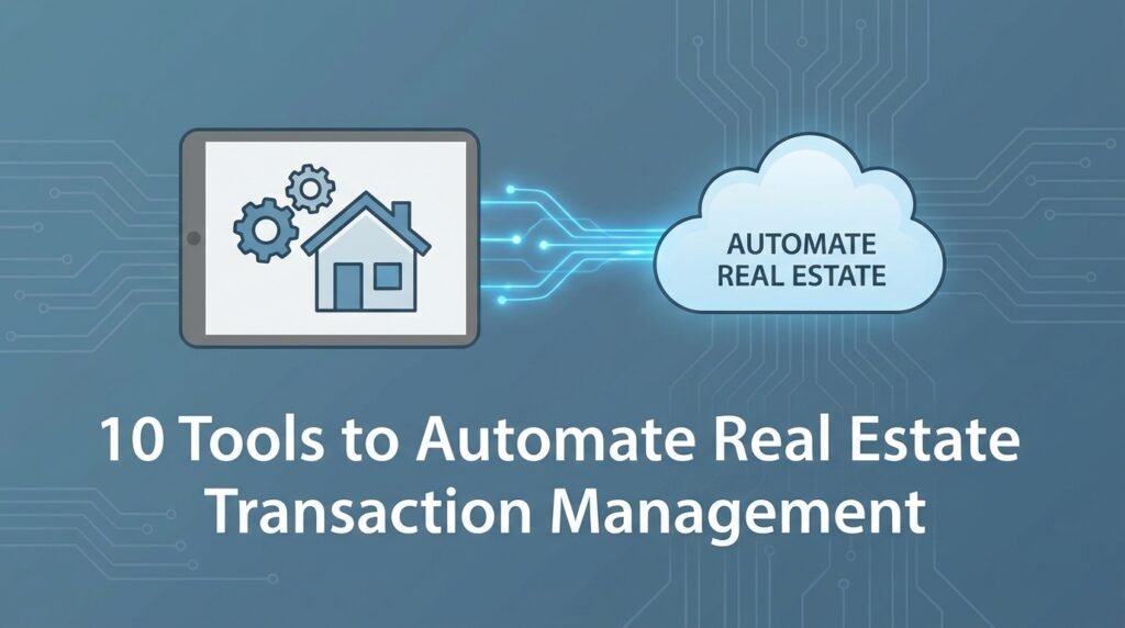 10 Tools to Automate Real Estate Transaction Management
