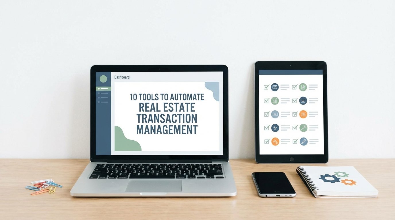 10 Tools to Automate Real Estate Transaction Management