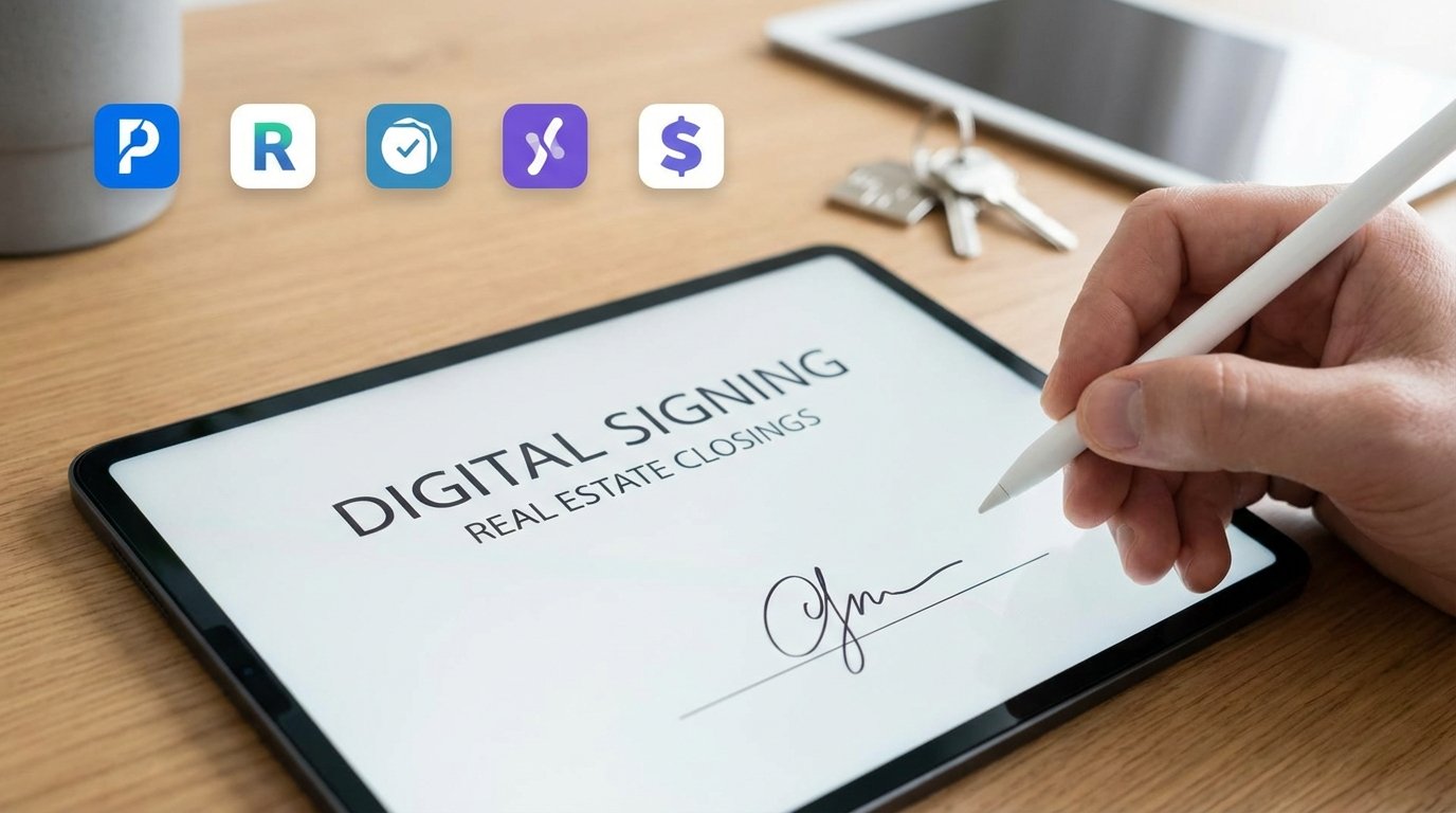 5 Digital Signing Platforms for Real Estate Closings