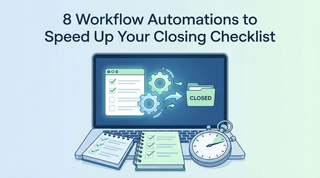 8 Workflow Automations to Speed Up Your Closing Checklist