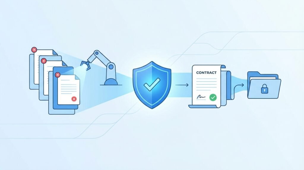 Avoiding Errors: Validate Data with Automated Checks in Contract Workflows