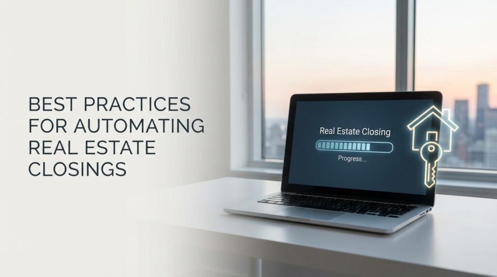 Best Practices for Automating Real Estate Closings