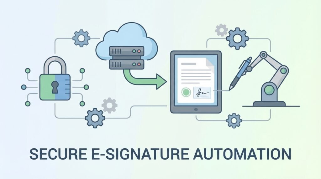 Tips for Securely Automating E-Signature Workflows