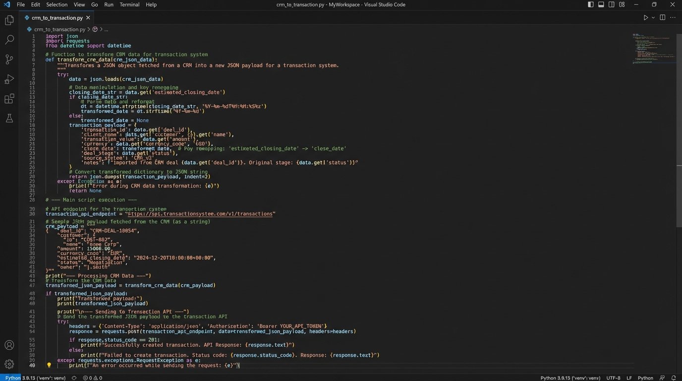 How to Integrate [Popular CRM] with Your Transaction System - Image 2