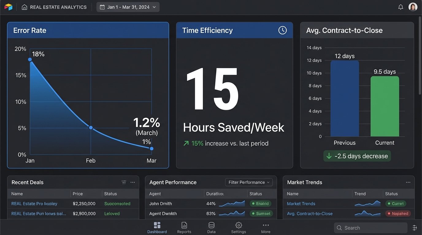 Case Study: How a Real Estate Team Reduced Errors with Automated Workflows - Image 3