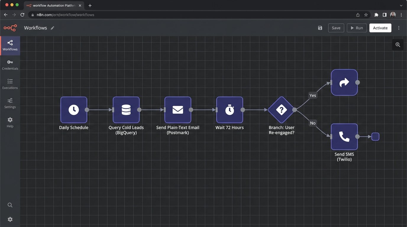 Fixing Cold Leads: Automated Re-Engagement Sequences via Email/SMS - Image 1
