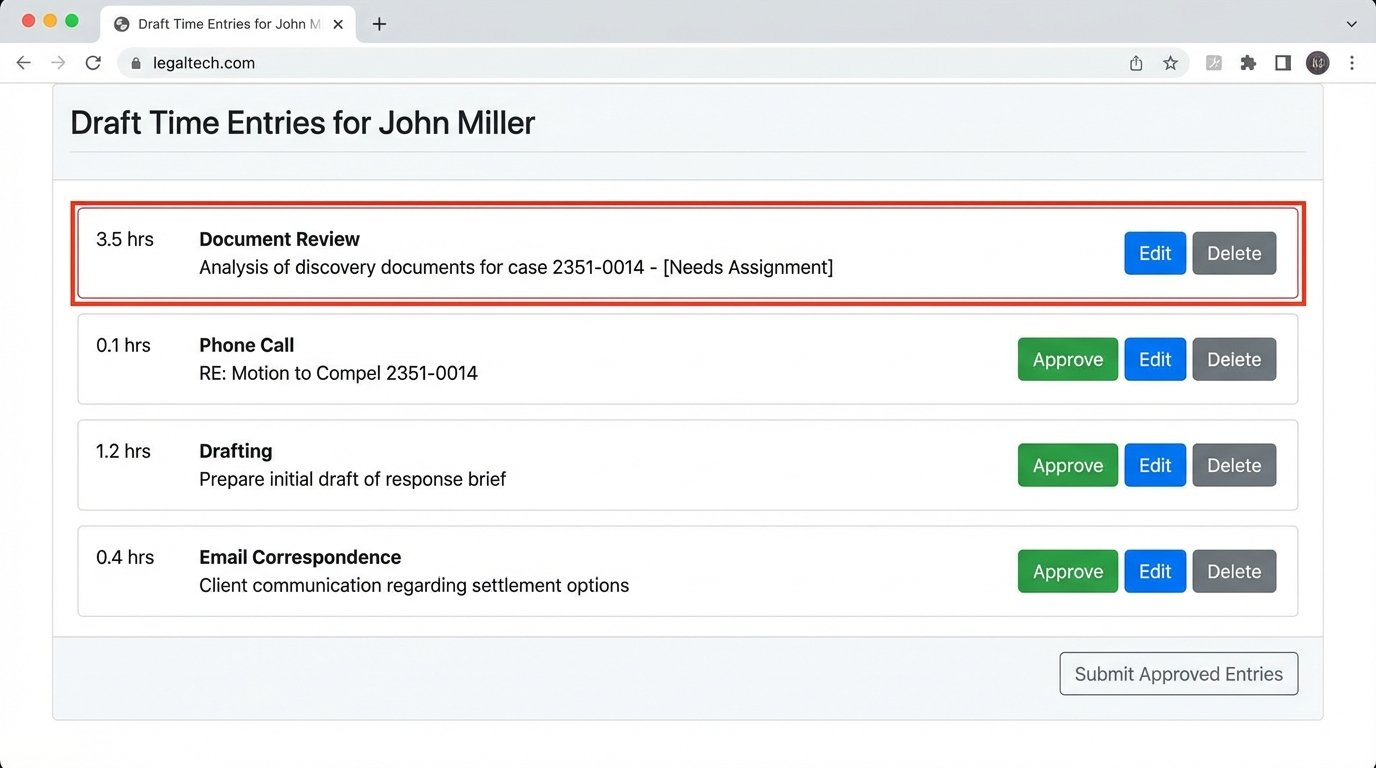 Case Study: Law Firm Time Tracking Automation - Image 2