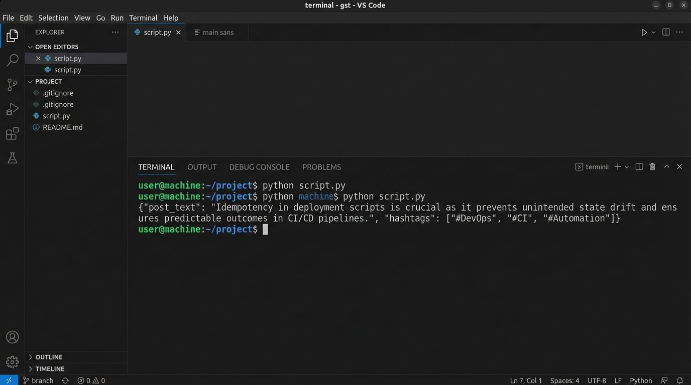 Using AI to Automatically Create and Schedule Social Media Posts - Image 2
