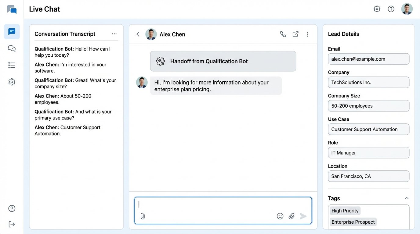 Best Practices for Chatbot Lead Qualification Flows - Image 3