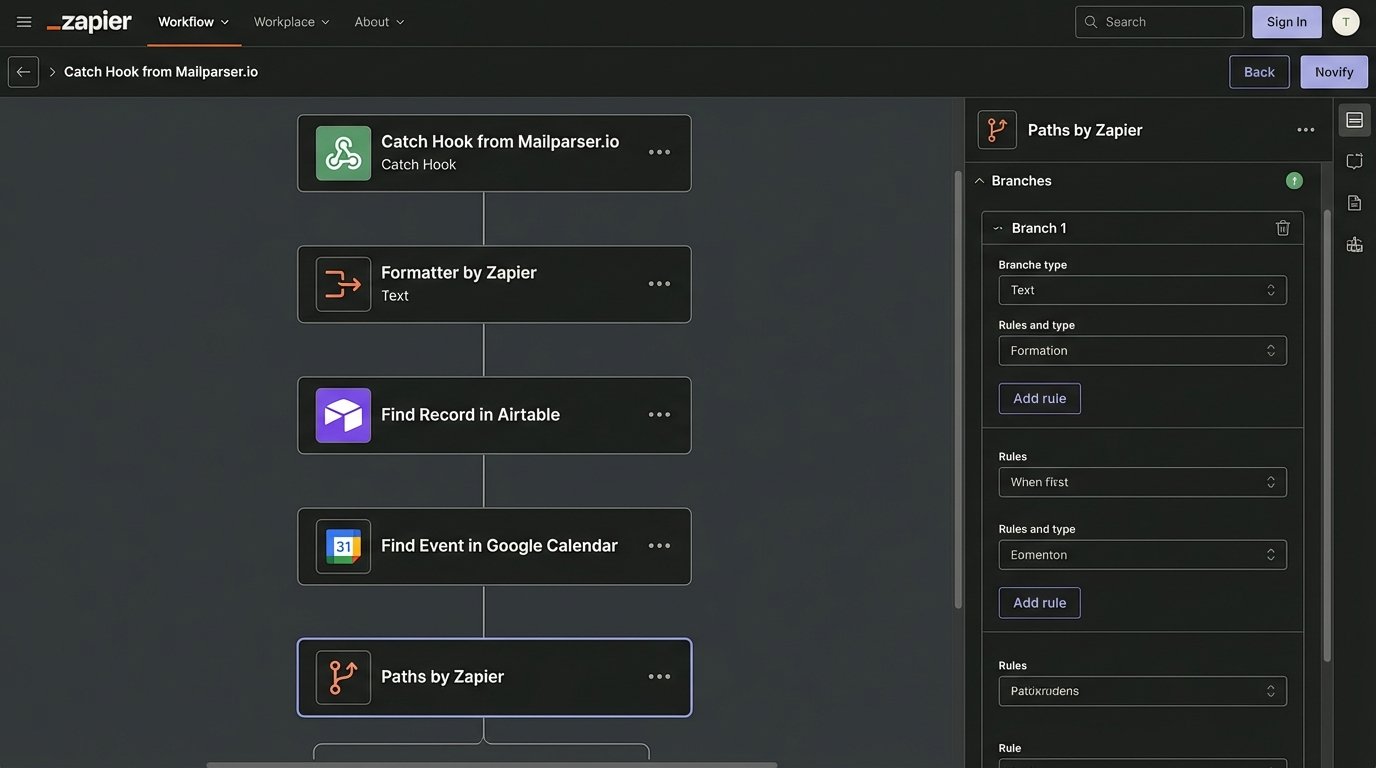 Case Study: How a Realtor Built a Custom Zapier Workflow for Showing Alerts - Image 1
