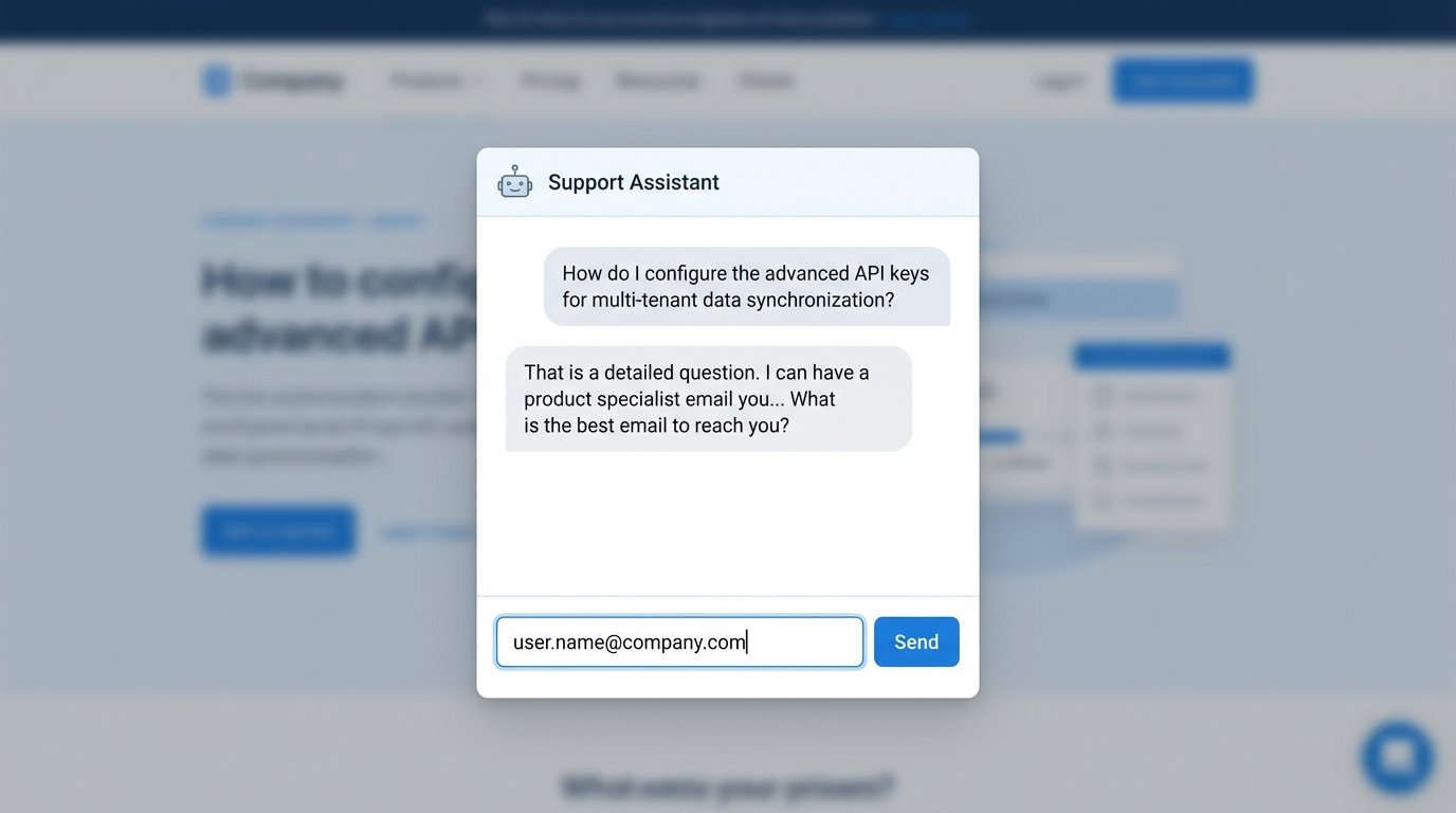 Solution to Ignored Website Visitors: Chatbots with Lead Capture - Image 1
