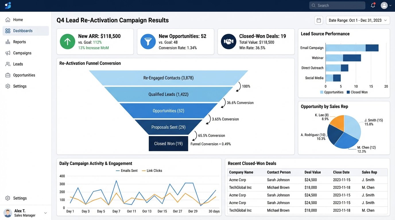 Case Study: Re-Engaging Old Leads with a Re-Activation Email Campaign - Image 3
